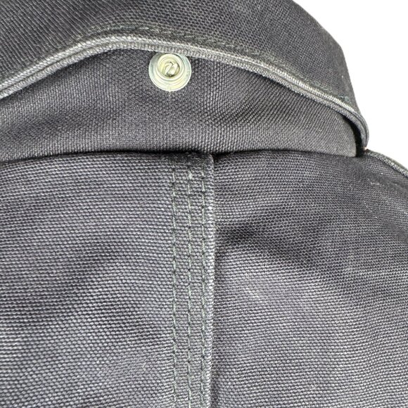 Carhartt 101618 - Flame-Resistant Duck Traditional Coat - Quilt Lined Navy Q4 LG - Picture 6 of 13